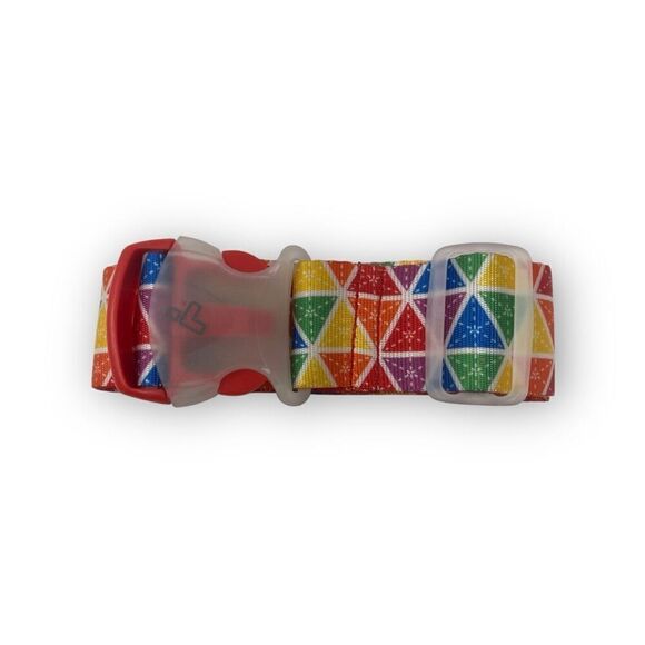 Travelon Luggage Strap 12132 Rainbow Print Preowned - Picture 1 of 5